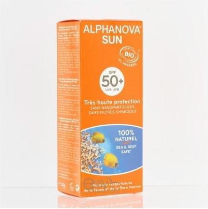 Immagine prodotto Alphanova SUN Cream Crema colorata organica SPF50+ senza nanoparticelle (Crema solare, SPF 50+, 50 ml, 500 g)