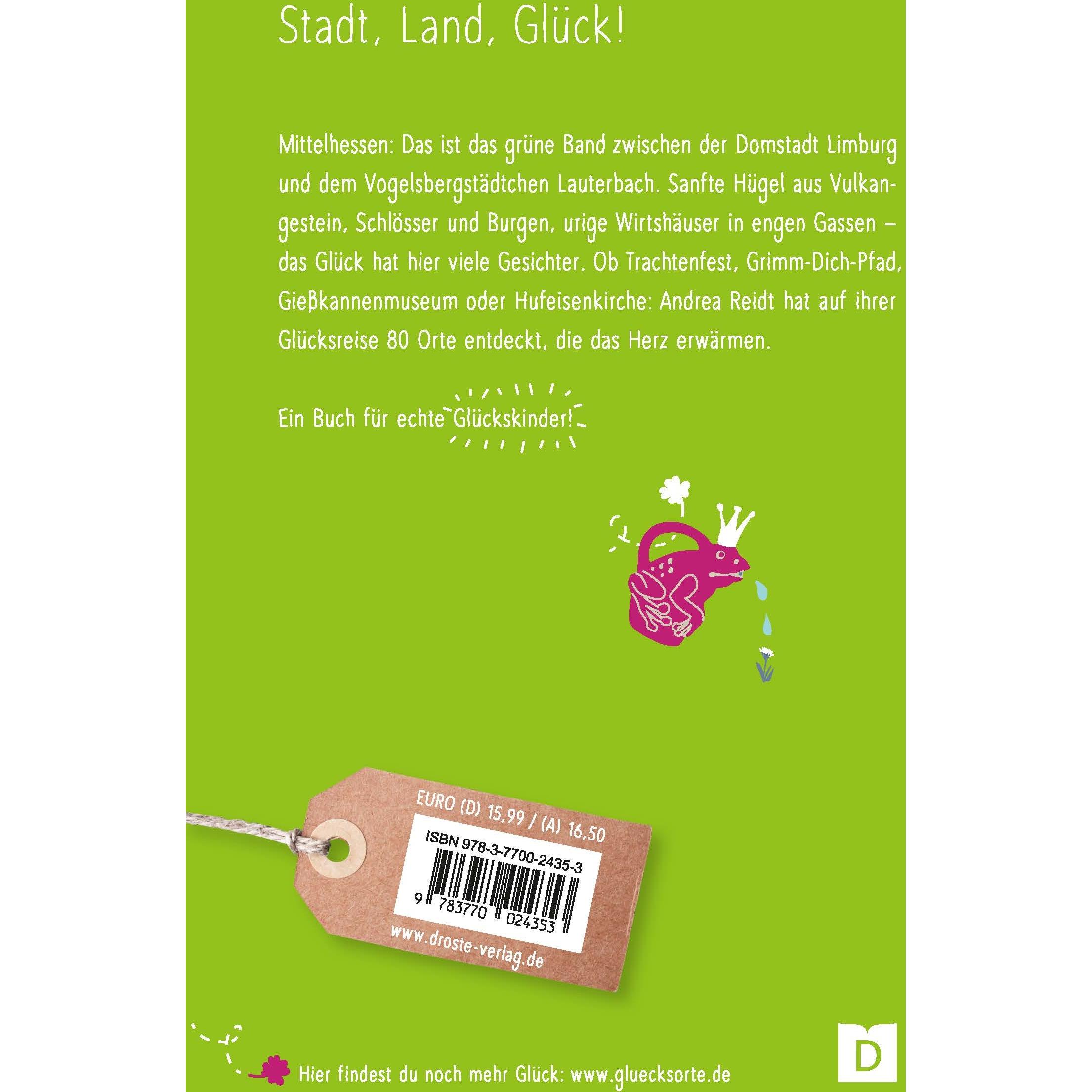 Thumbnail - Glücksorte in Mittelhessen, Ratgeber von Andrea Reidt