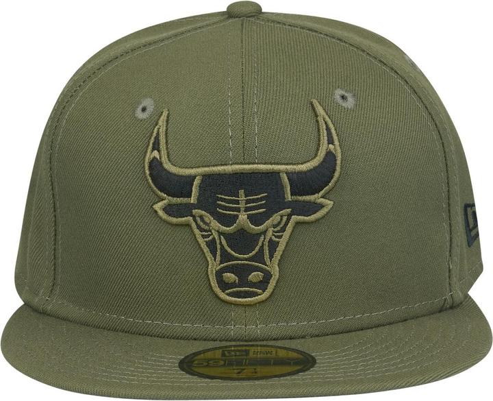 Produktbild New Era 59Fifty Fitted Cap - NBA Chicago Bulls oliv - 7 1/2 (7 1/2)
