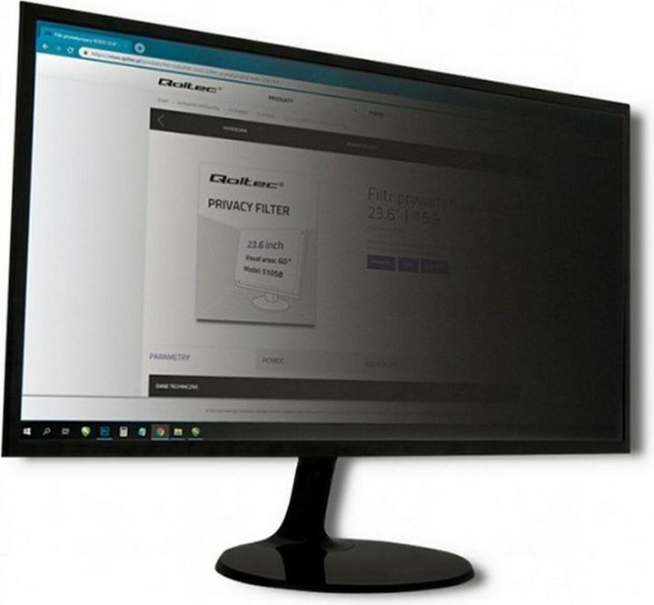 Produktbild Qoltec Privacy Filter (24.02", 16 : 10)