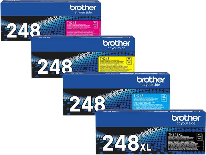 Actual product image Brother TN248XL/TN-248 (M, C, Y, FC)