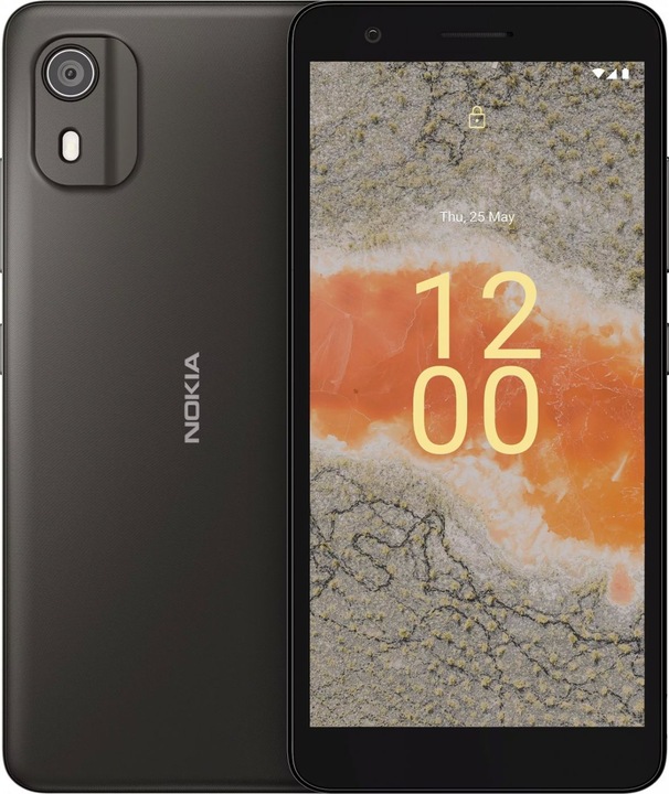 Produktbild Nokia C02 Dual SIM TA-1460 2/32 EU NOR Anglis (32 GB, Schwarz, 5.45", Dual SIM, 5 Mpx, 4G)