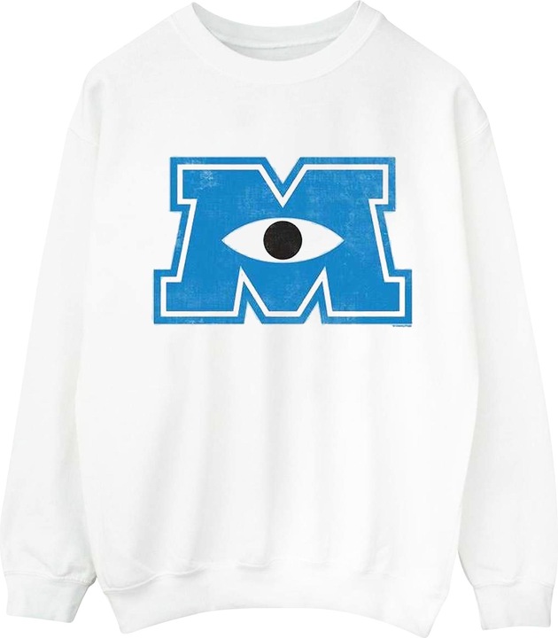 Actual product image Disney Mens Monsters University Monster M Sweatshirt (5XL)