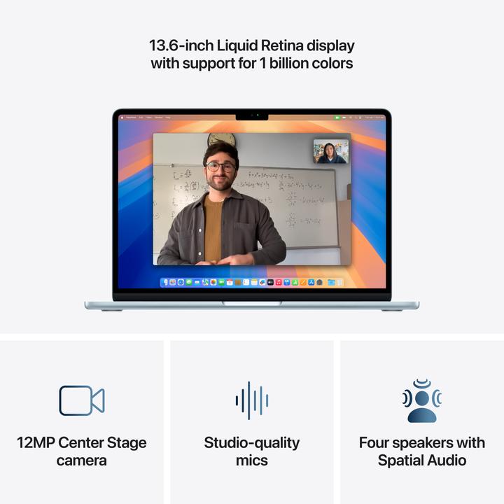 Actual product image Apple MacBook Air – 2025 (13.60", M4, 24 GB, 2000 GB, DE)