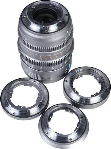 Produktbild Sirui VP-1-3B VISION PRIME T1.4 Full-frame Cine Lens 24mm&35mm&50mm Black mit Wechsel Mount (Canon RF, L-Mount, Nikon Z, Sony E, Vollformat)