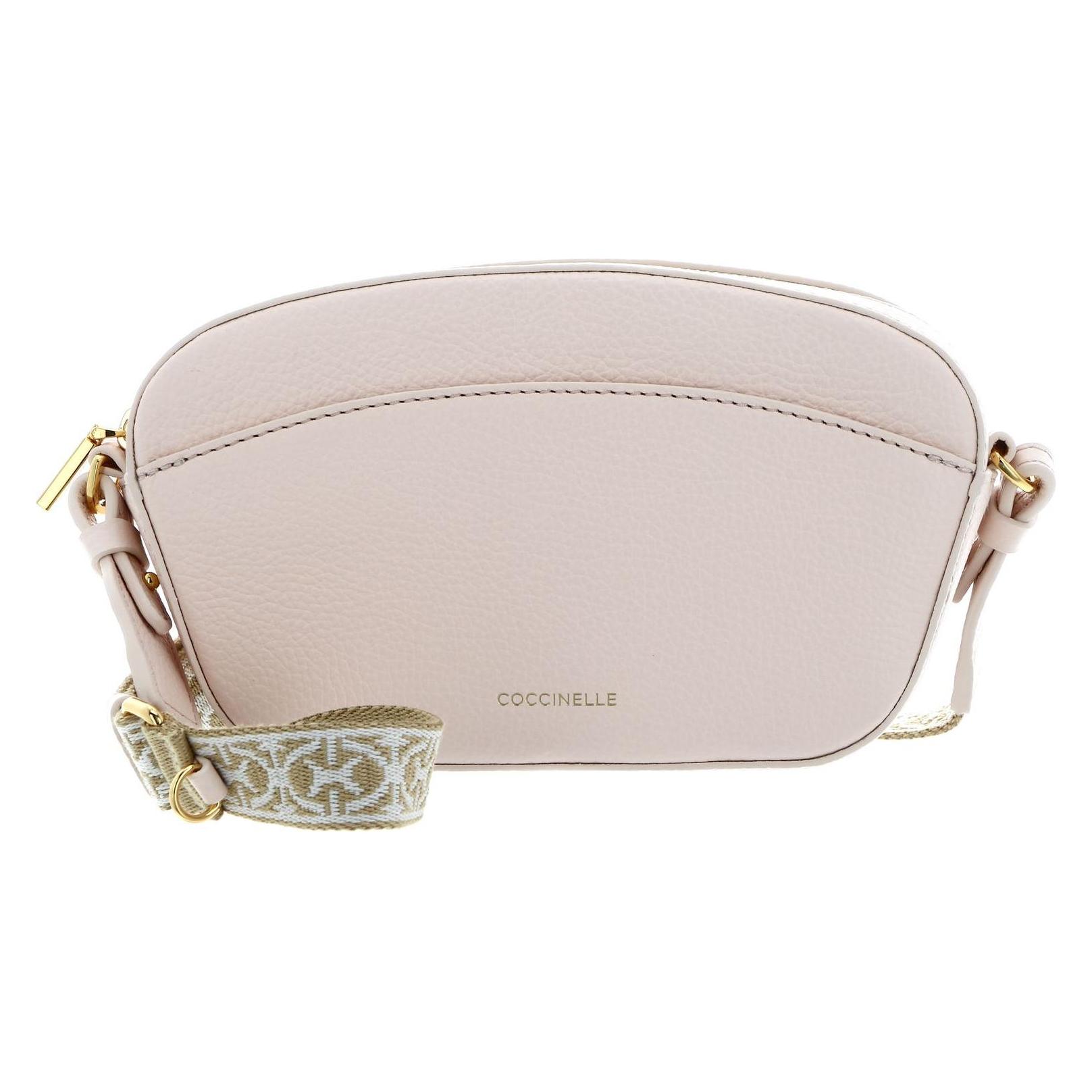 Coccinelle, Damen, Handtasche, Enchanteuse Mini Bag Grained Leather, Rosa