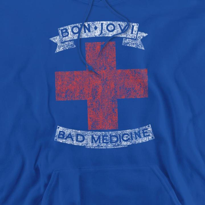 Produktbild Bon Jovi Bad Medicine Kapuzenpullover (M)