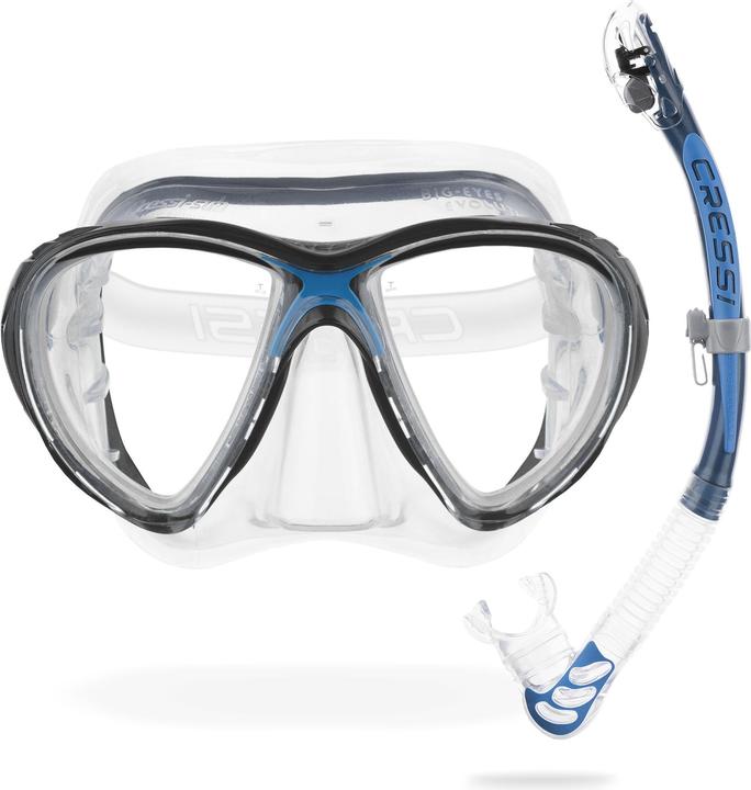 Cressi Big Eyes Evolution + Alpha Ultra Dry