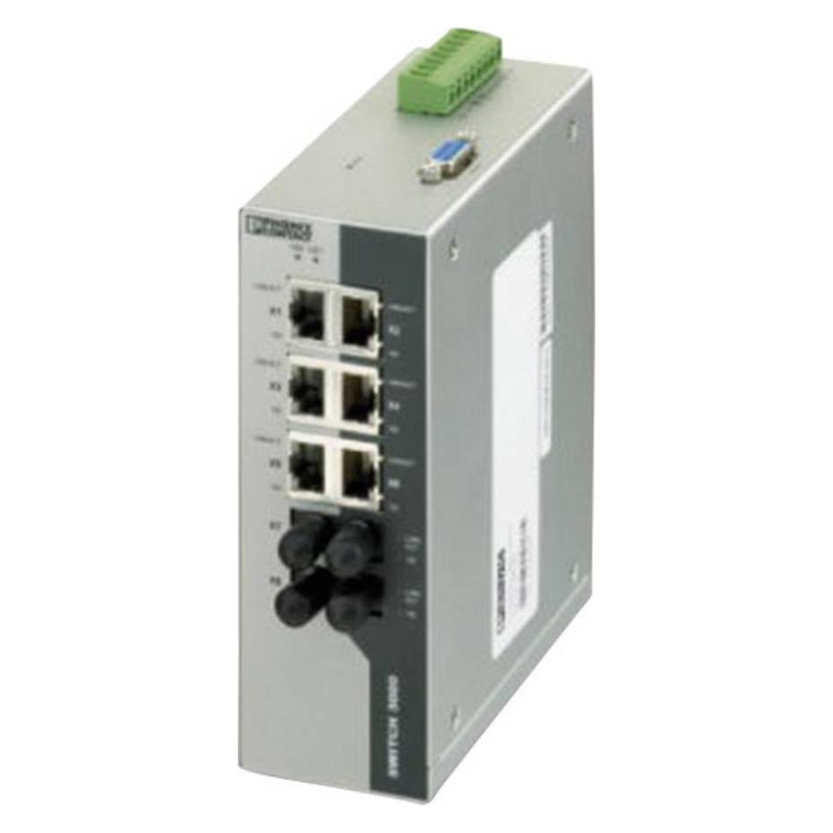 Phoenix Contact Industriële Ethernetschakelaar (8 ports), Netwerkschakelaar