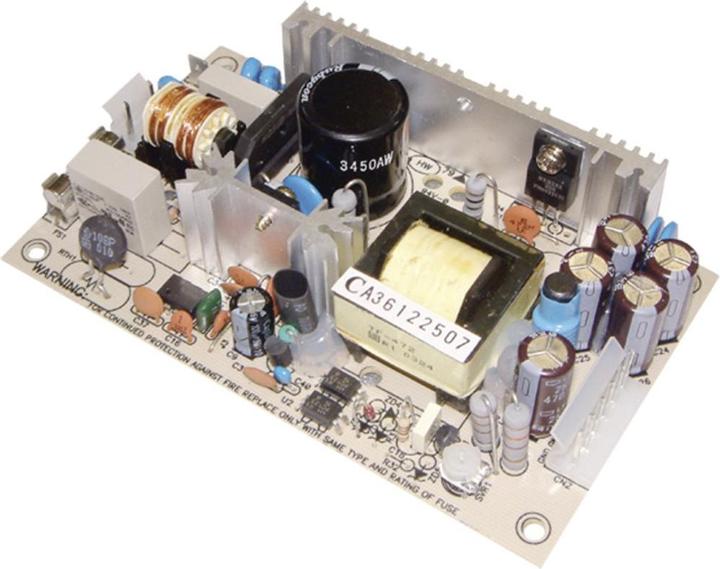 Actual product image MeanWell AC/DC power supply module, open frame PT-45B (Power supply)