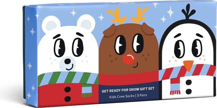 Produktbild Happy Socks Get Ready For Snow Gift Set (3er Pack, 22 - 24)