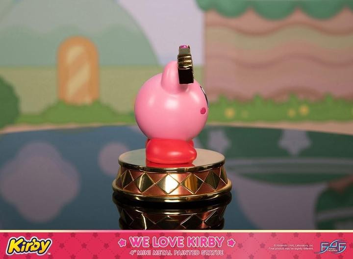 Actual product image First 4 Figures Kirby statuette DieCast We Love Kirby 10 cm