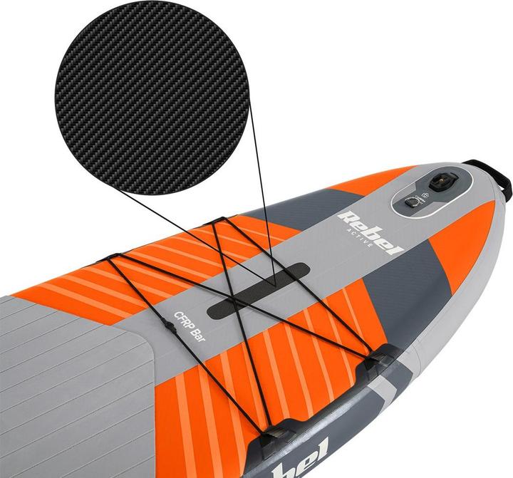 Actual product image Rebel Deska SUP ACTIVE PRO RBA-4518 - pomarańczowa