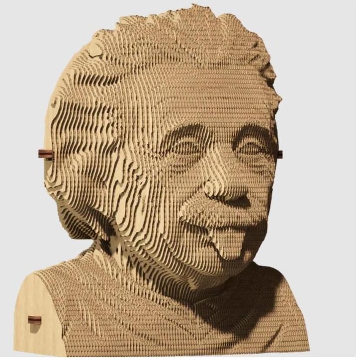 Image du produit Cartonic CARTMALB - Albert Einstein - Puzzle 3D (172 pièces)