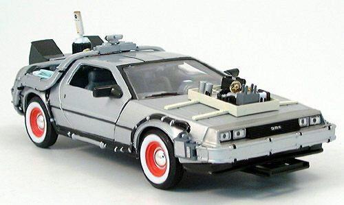 Actual product image Welly DeLorean Back to the future III