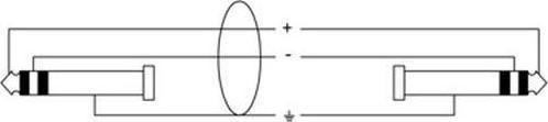 Produktbild Cordial CIM 6 VV - Sym. Klinken-Verbindungskabel SilverLine (6 m, 6.3mm Klinke (Jack))