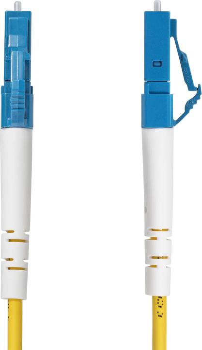 Actual product image StarTech com 15m (49.2ft) LC to SC (UPC) OS2 Single Mode Simplex Fiber Optic Cable, 9/125µm, 40G/100 (S/UTP, CAT6, 15 m)