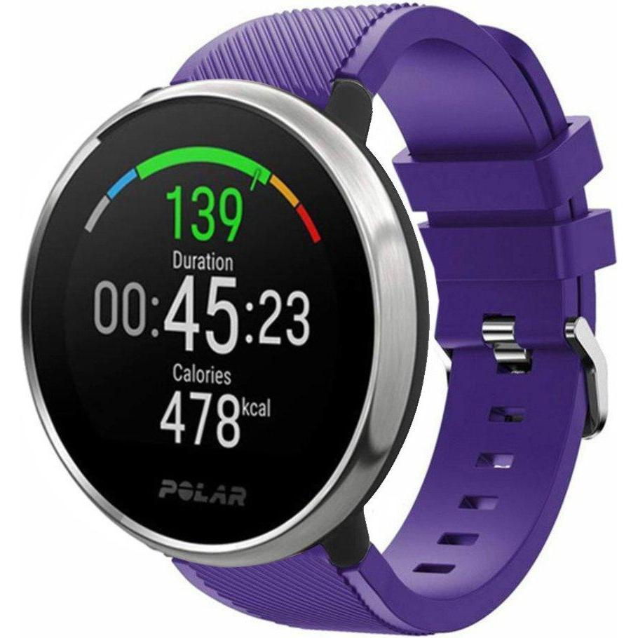 Strap-it Silikonarmband (Silikon, Ignite), Uhrenarmband, Violett