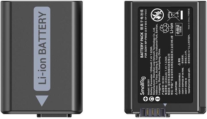 Image du produit SmallRig Kit NP-FW50 3818 (Batterie, Chargeur)