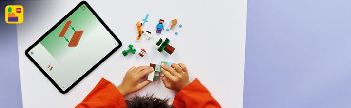 Image du produit LEGO Steves Abenteuer in der Taiga (21583, LEGO Minecraft)