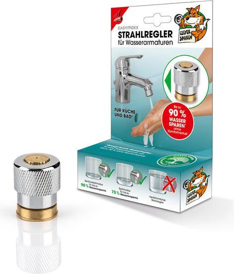 Actual product image Easymaxx Aerator for water fittings, for kitchen and bathroom