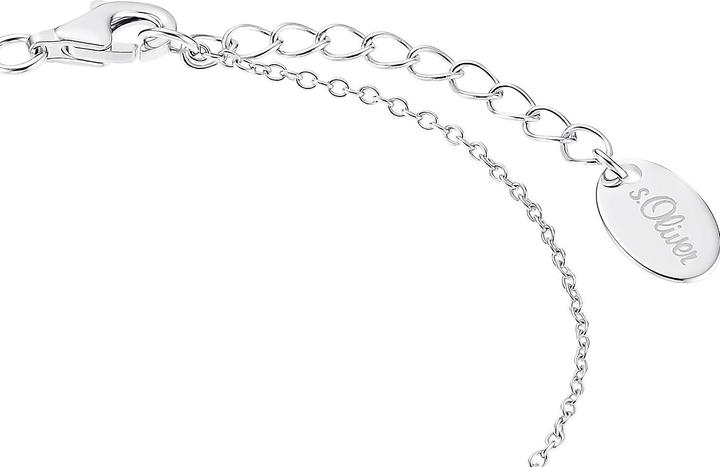 Immagine prodotto S.Oliver Gioielli da braccio da donna, argento 925, zirconi Infinity (20 cm, Argento 925)