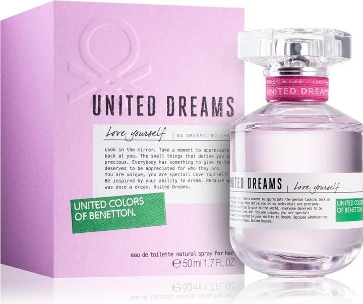 Produktbild Benetton United Dreams for her Love Yourself (Eau de Toilette, 50 ml)