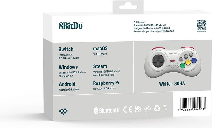 Produktbild 8bitdo M30 Bluetooth Controller (Switch, Raspberry Pi 3, Android, Windows)