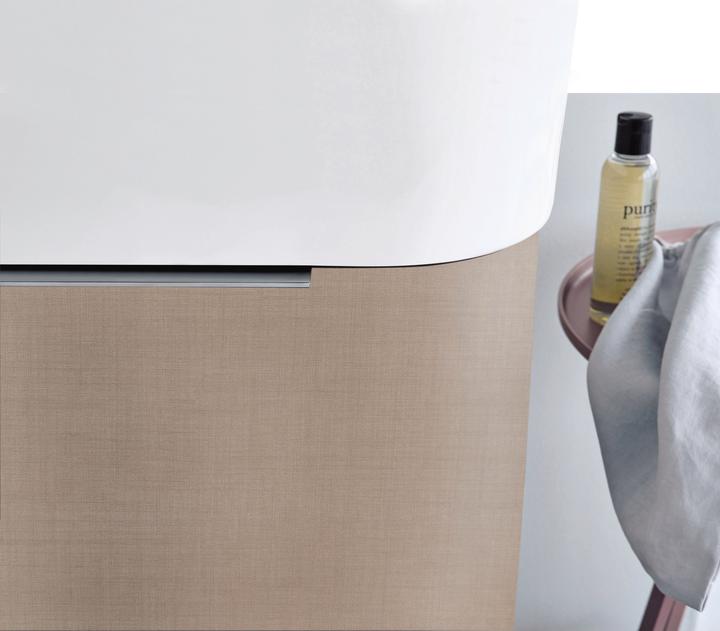 Produktbild Duravit Möbelwaschtisch HAPPY D.2 m ÜL HLB 800x505mm geschli 1 HL weiss (505 mm, 800 mm)