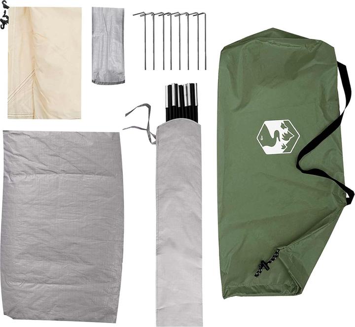 Produktbild vidaXL Campingzelt (3.15 kg, 4 Personen)