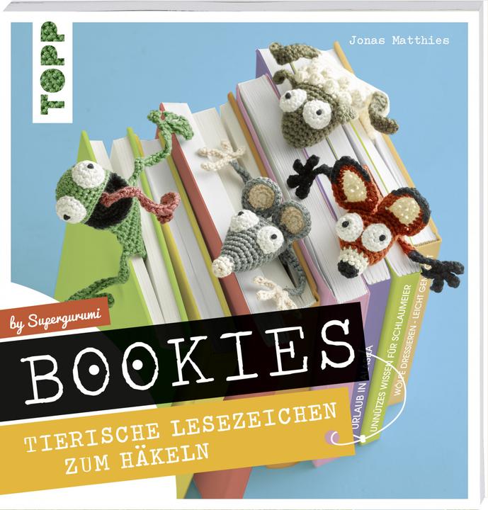 Immagine prodotto Bookies. Tierische Lesezeichen zum Häkeln by Supergurumi (Tedesco, Jonas Matthies, 2018)