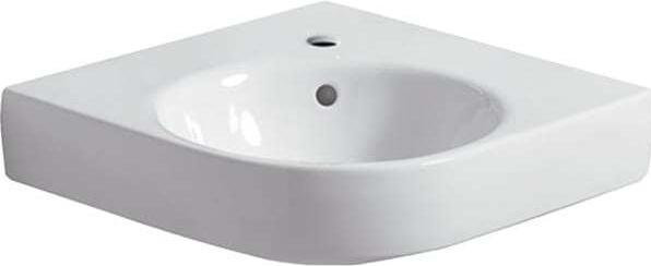 Actual product image Geberit Keramag Renova Nr.1 Comprimo New corner hand basin, 50cm, 226150 (500 mm, 170 mm)