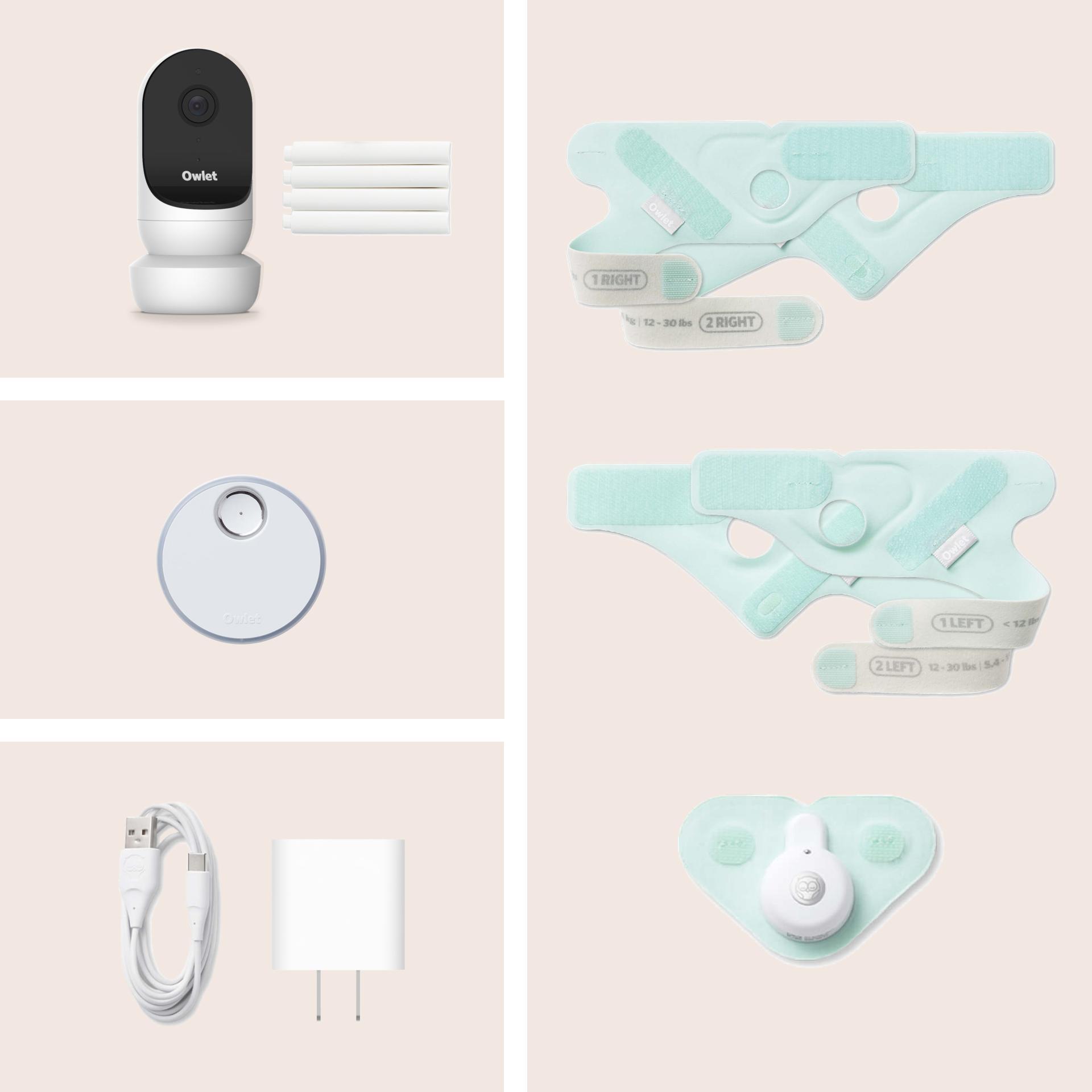 Thumbnail - Owlet, Babyphone, Dream Sock + Cam (Babyphone mit Kamera, 50 m)