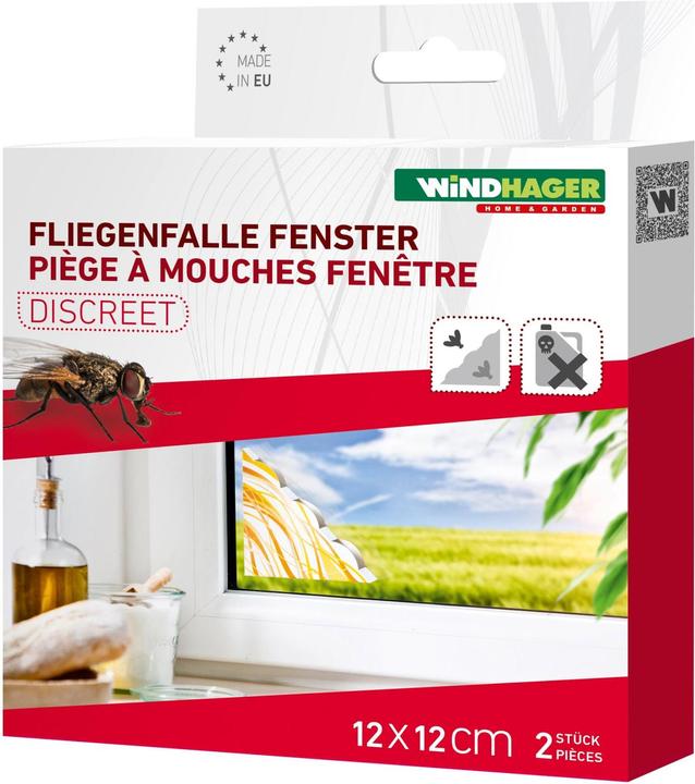 Actual product image Windhager Window flytrap Discreet 2 pcs.