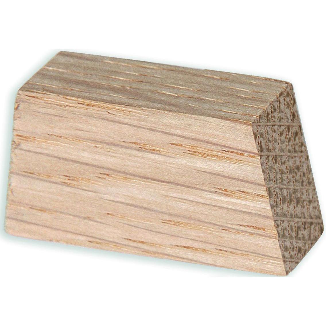 Franz Haas, Möbelausstattung, Holz-Endstücke zu Gratleisten (1 Stk.)