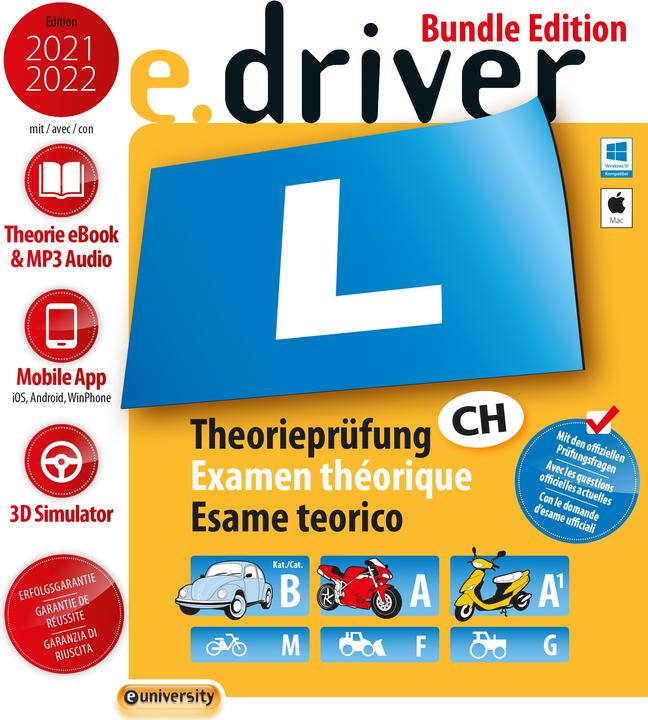 Actual product image eUniversity e.driver 2021/2022 Bundle Edition