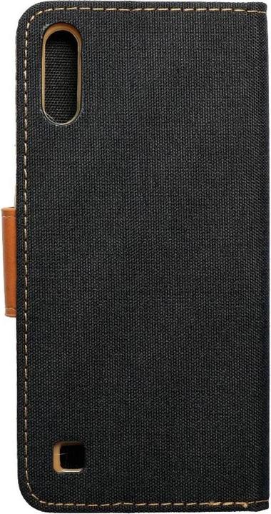 Produktbild König Design Handyhülle für Samsung Galaxy A10 Schutztasche Wallet Cover 360 Case Schwarz Neu (Samsung Galaxy A10)