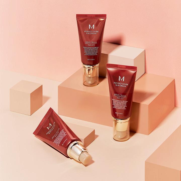 Actual product image Missha Perfect Cover (21 Light Beige)