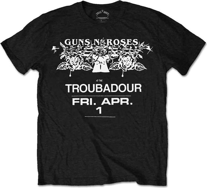 Guns N Roses Troubadour Flyer