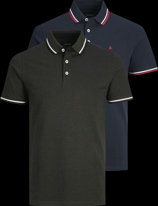 Produktbild Jack & Jones 2er-Pack Poloshirt (XS)
