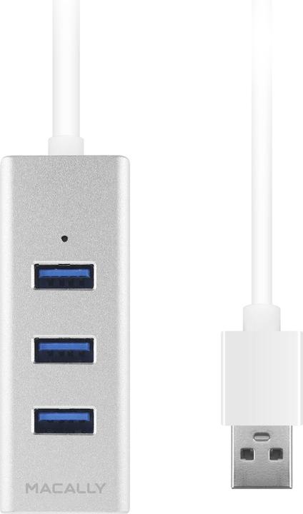 Actual product image Macally U3HUBA (USB-A, 4 ports)