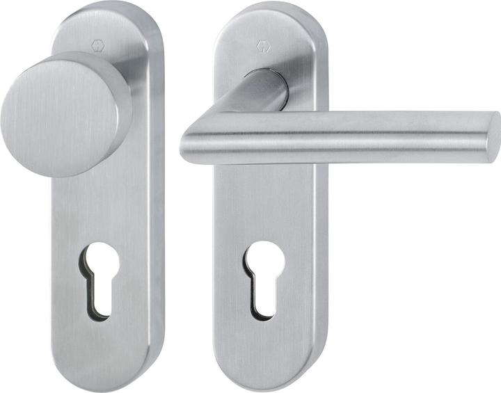 Immagine prodotto Hoppe Set di piastre corte Amsterdam E58/353KH/1400 (Set di porte)