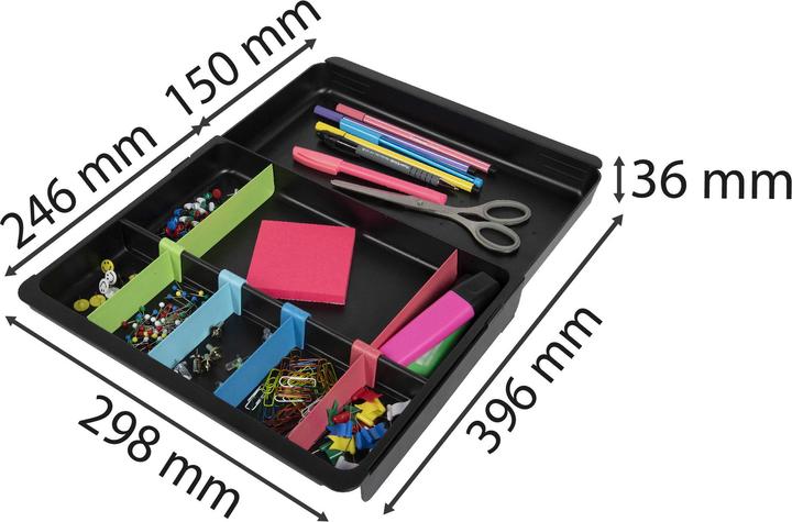 Produktbild Exacompta Schubladeneinsatz Drawinsert (298 x 246 x 36 mm)