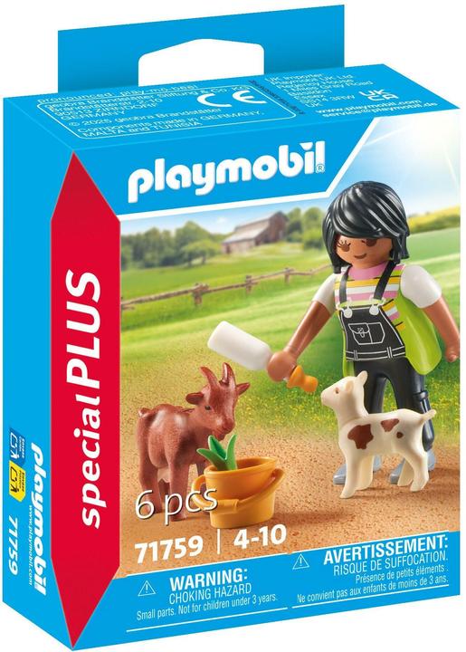 Actual product image Playmobil 71759 Woman with goats (71759)