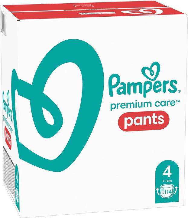Actual product image Pampers Premium Pants (Size 4, Monthly box, 114 pcs.)