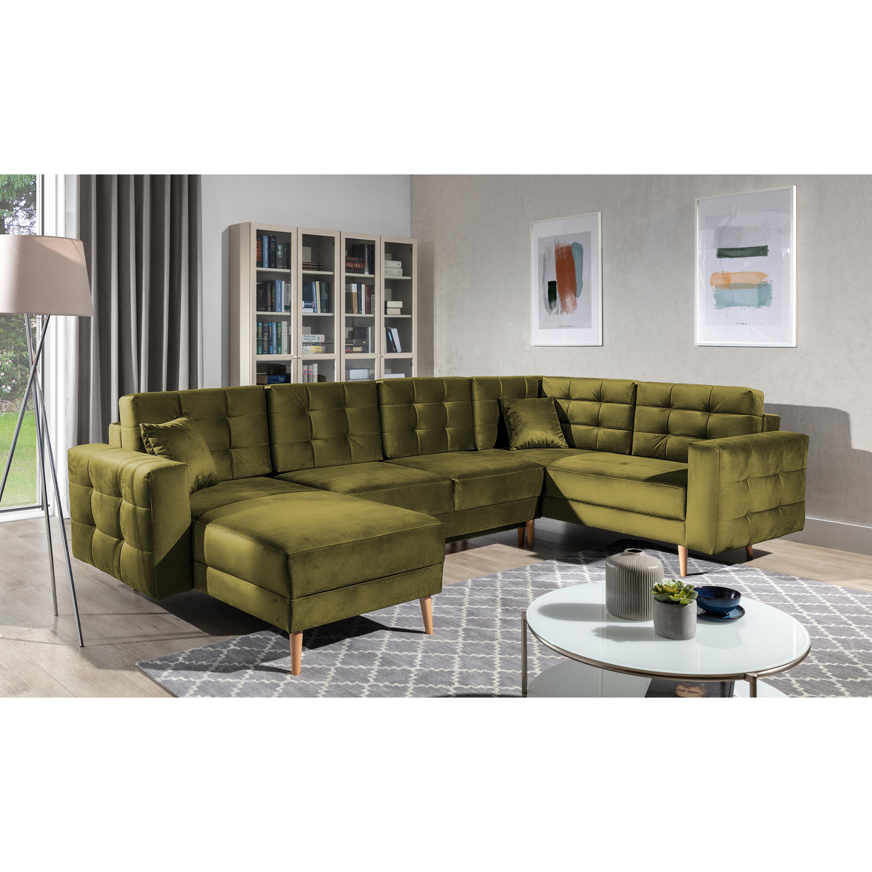 ELTAP, Sofa, Asgard U (Wohnlandschaft, 5-Sitzer, Bettsofa)