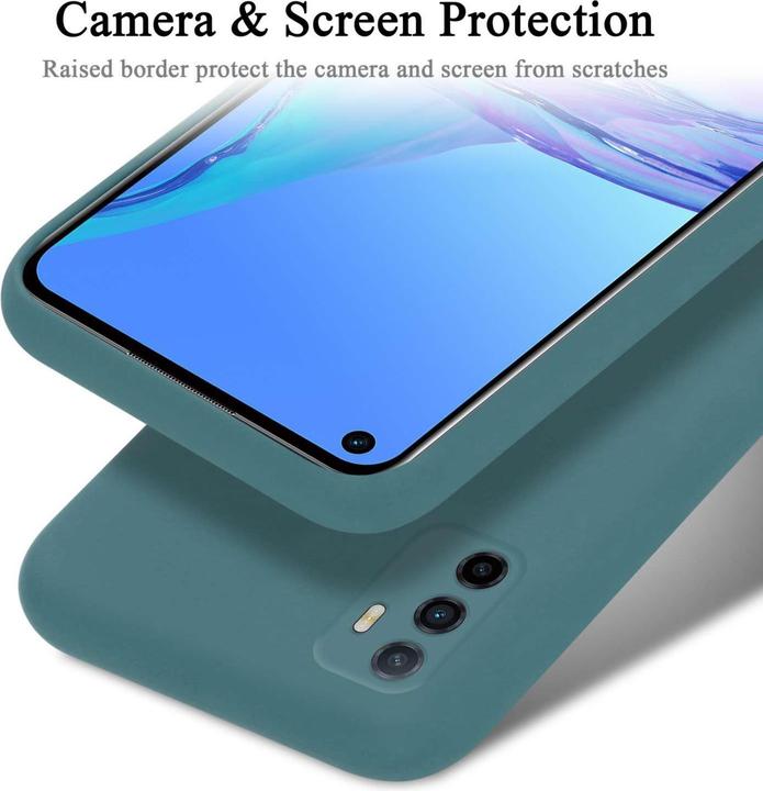Image du produit Cadorabo Coque pour Oppo A53s TPU Liquid Silicone Case (Oppo A53s)