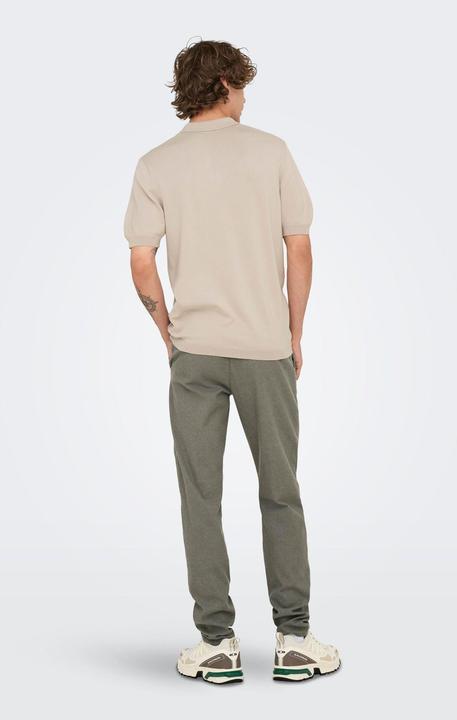 Produktbild Only & Sons Normal geschnitten Polokragen Pullover Polo (L)