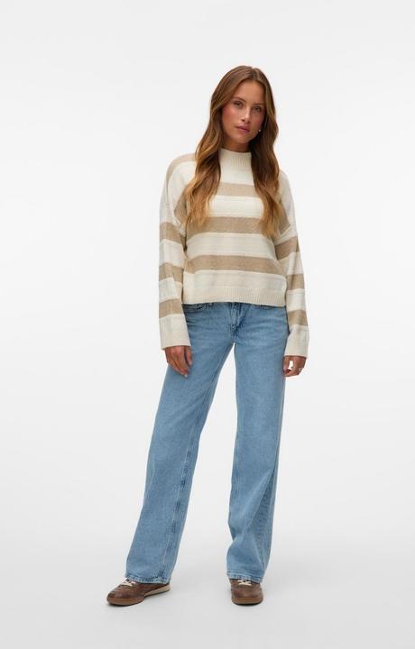 Immagine prodotto Vero Moda Pullover Corto a Collo Alto Vminez Ls (L)