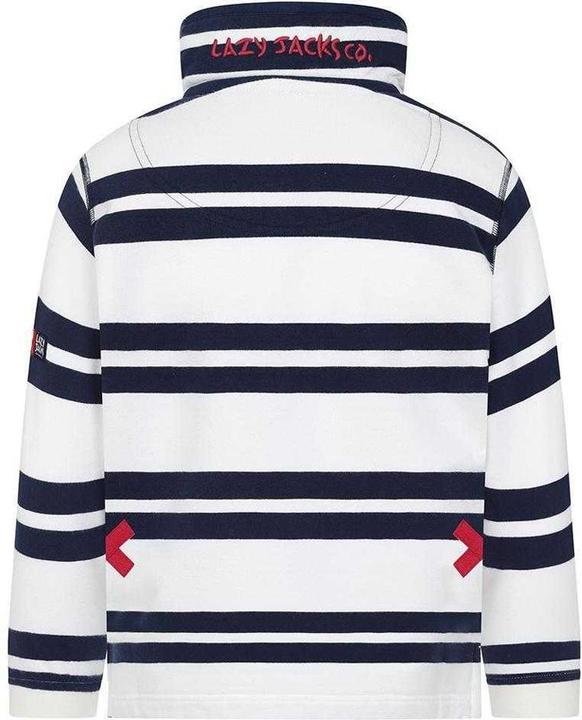 Image du produit Lazy Jacks - Sweat motif/style rayé - Garçon (128)